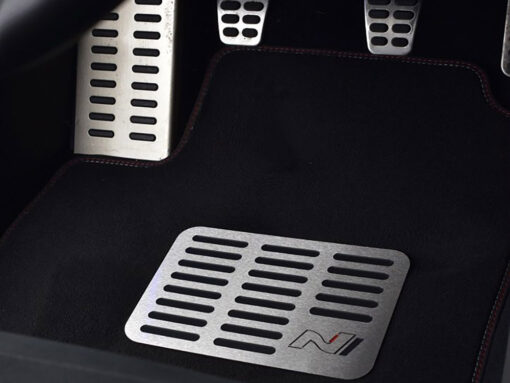 HYUNDAI i30N i30 N FASTBACK VELOSTER FLOOR MAT HEEL REST COVER - Quality interior & exterior steel car accessories and auto parts crafted with an attention to detail.