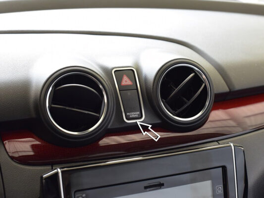 SUZUKI SWIFT 2017-2024 HAZARD LIGHTS BUTTON COVER - Quality interior & exterior steel car accessories and auto parts crafted with an attention to detail.
